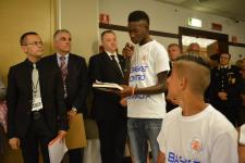 EVENTO "BASKET CONTRO LA CRIMINALITà" LE FOTO CON IL PRESIDENTE PIETRO GRASSO